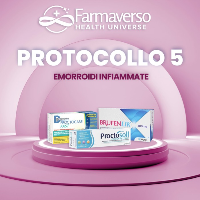 PROTOCOLLO 5: EMORROIDI INFIAMMATE