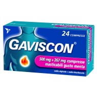 GAVISCON 24 COMPRESSE GUSTO MENTA